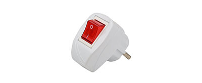 Male Plug Switch with Light